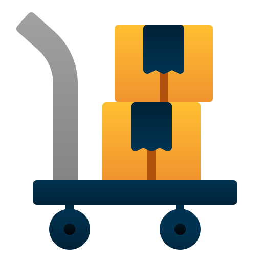 Trolley Andinur Flat Gradient icon