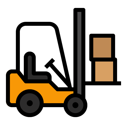 Forklift Andinur Lineal color icon