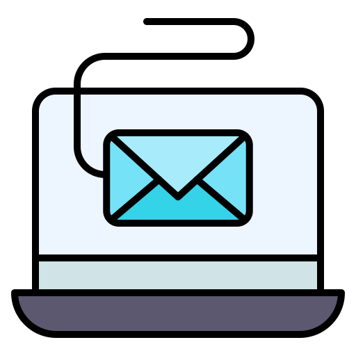 Send mail Generic Outline Color icon