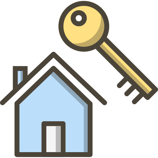 House key Generic Outline Color icon