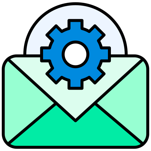 correo electrónico Generic Outline Color icono