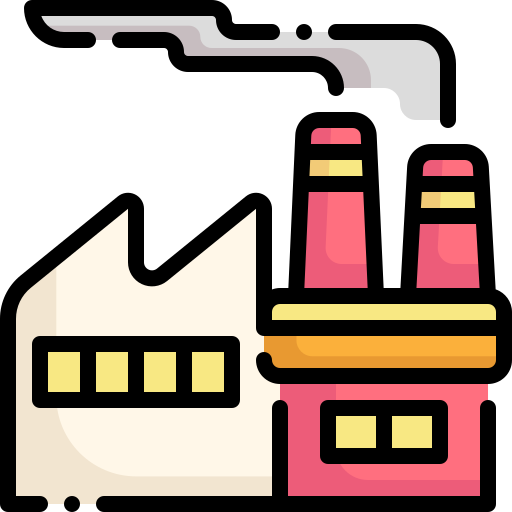 Factory Generic Outline Color icon