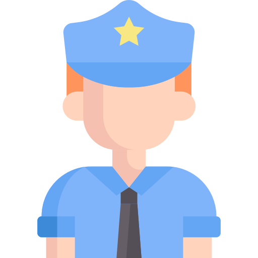 polizei Generic Flat icon