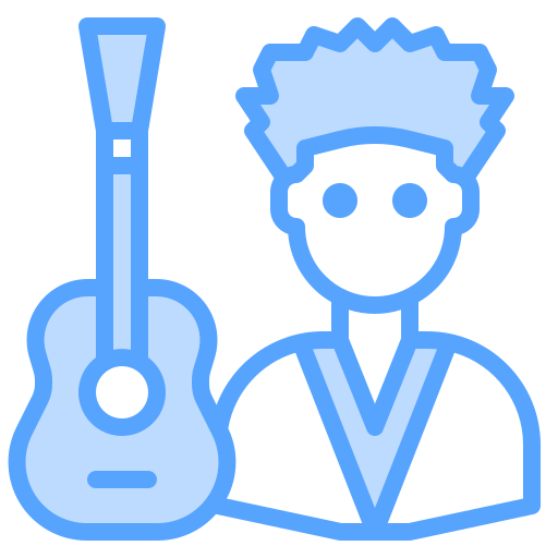 gitarre Catkuro Blue icon