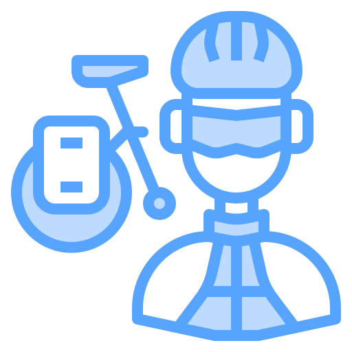 biker Catkuro Blue icon