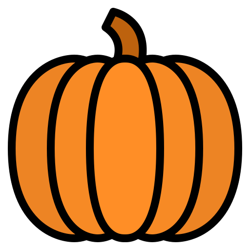 かぼちゃ Iconixar Lineal Color icon