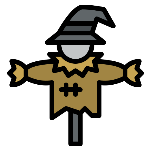 Scarecrow Iconixar Lineal Color icon