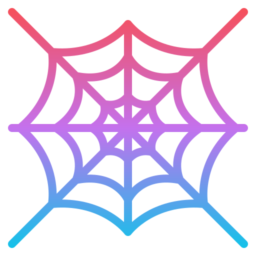 Spider web Iconixar Gradient icon