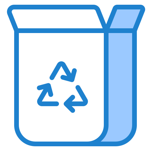 sac recyclable srip Blue Icône