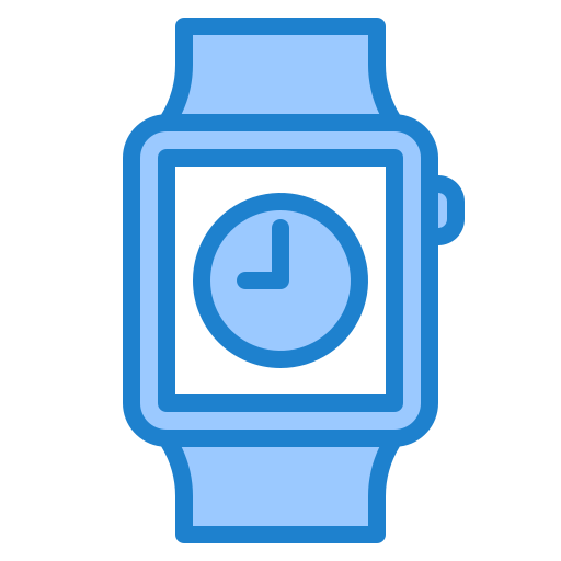 Smartwatch srip Blue icon