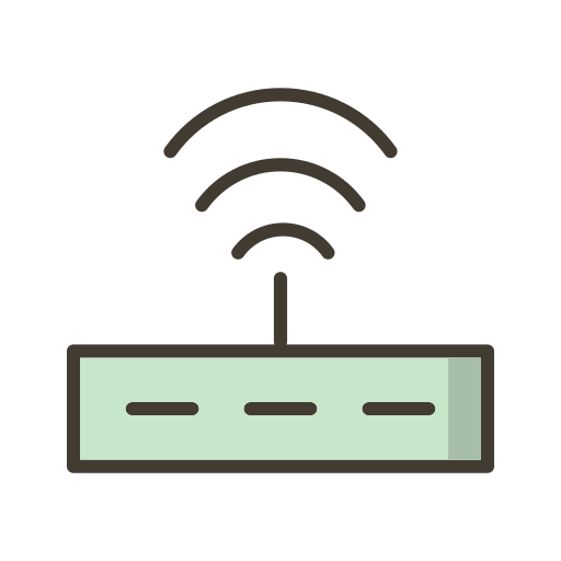 router Generic Outline Color icon
