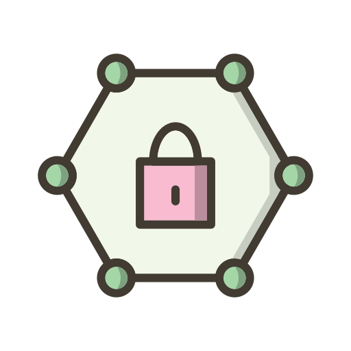Protected Generic Outline Color icon
