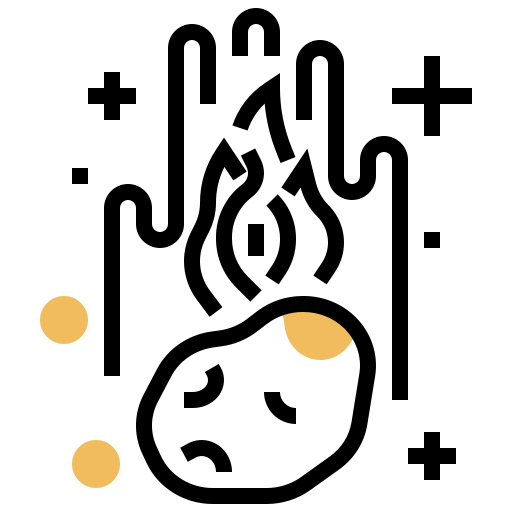 혜성 Meticulous Yellow shadow icon