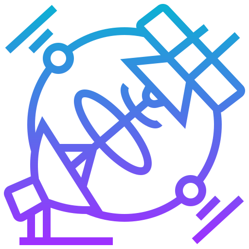 signal satellite Meticulous Gradient Icône