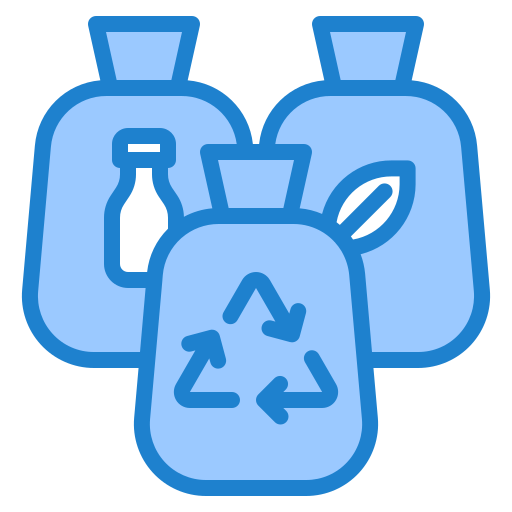 sac recyclable srip Blue Icône