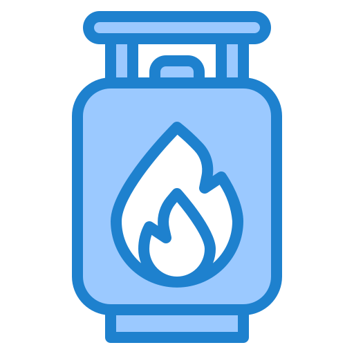 Gas srip Blue icon
