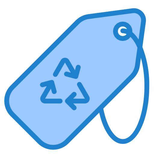 Öko-tag srip Blue icon
