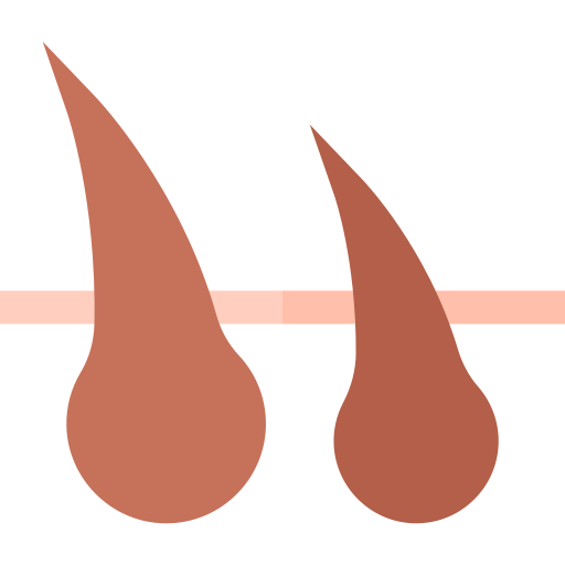 dermatologie Basic Straight Flat icon