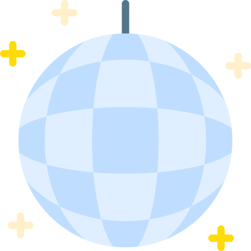 bola de disco Special Flat icono