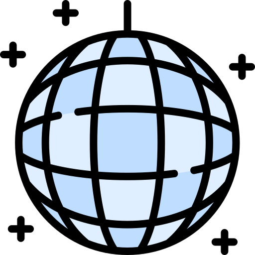 palla da discoteca Special Lineal color icona