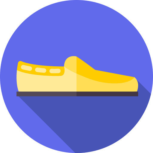 モカシン Flat Circular Flat icon