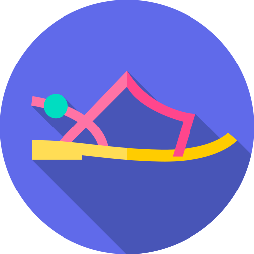サンダル Flat Circular Flat icon
