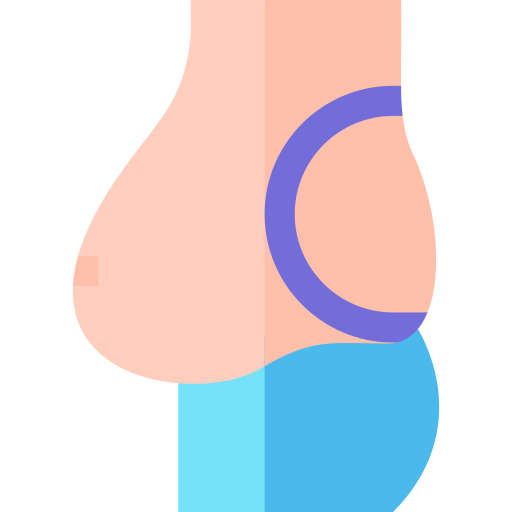 abdominoplastia Basic Straight Flat Ícone