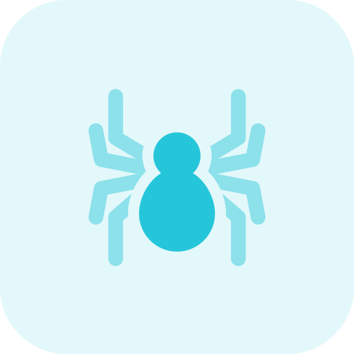 Spider Pixel Perfect Tritone icon