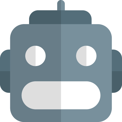 robot Pixel Perfect Flat ikona