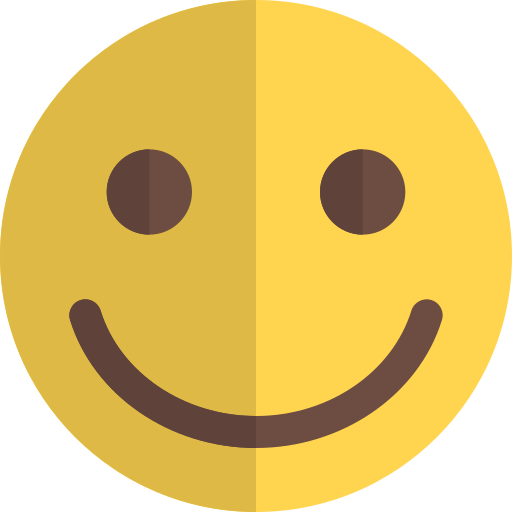 sonriente Pixel Perfect Flat icono