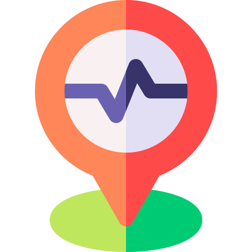 Medical assistance Basic Rounded Flat icon