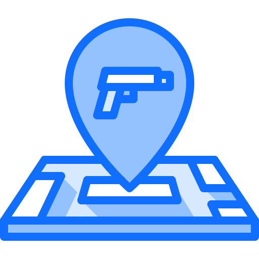 tienda de armas Coloring Blue icono