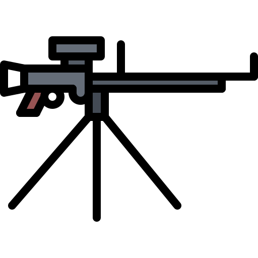 기관총 Coloring Color icon
