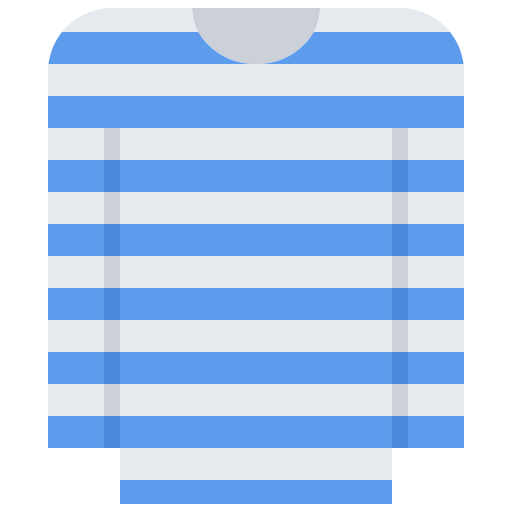 tシャツ Coloring Flat icon