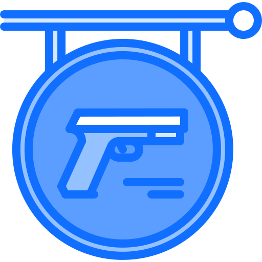 waffenladen Coloring Blue icon