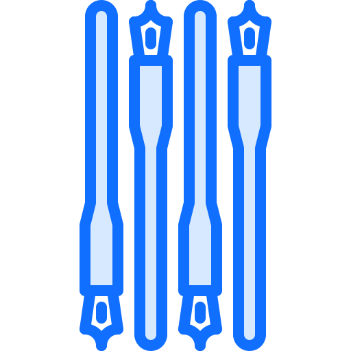 Pens Coloring Blue icon