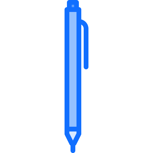 연필 Coloring Blue icon