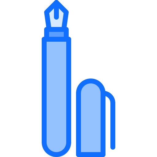 stift Coloring Blue icon