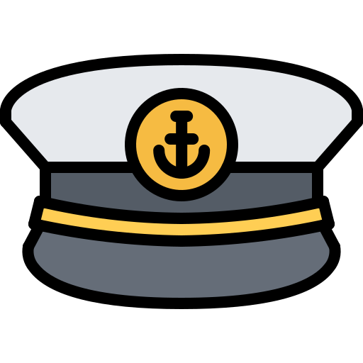 gorra de marinero Coloring Color icono