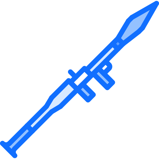 raketenstart Coloring Blue icon