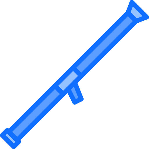 lançamento do foguete Coloring Blue Ícone