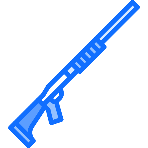 escopeta Coloring Blue icono