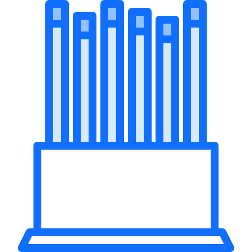 鉛筆 Coloring Blue icon