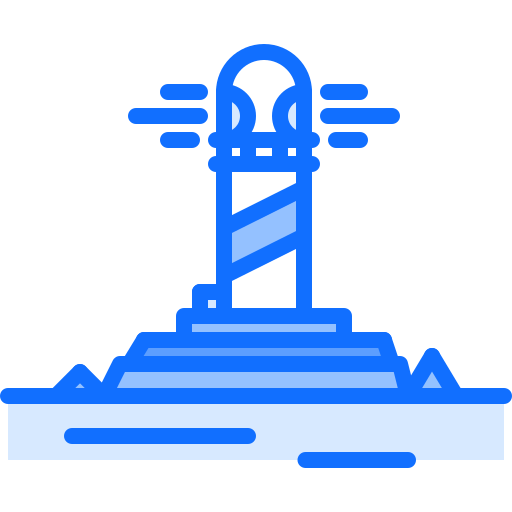 leuchtturm Coloring Blue icon