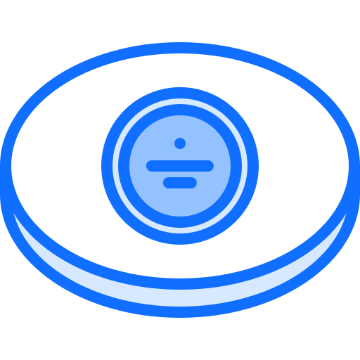 지우개 Coloring Blue icon