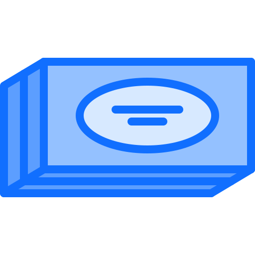 Eraser Coloring Blue icon