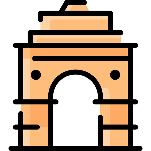 puerta de la india Vitaliy Gorbachev Lineal Color icono