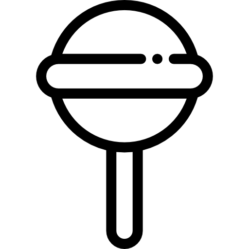 lizak Detailed Rounded Lineal ikona