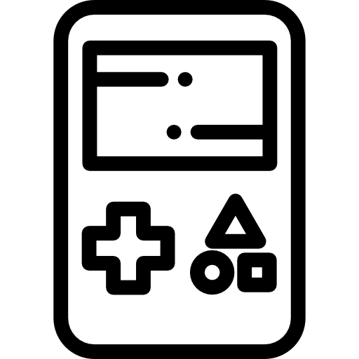 Game console Detailed Rounded Lineal icon