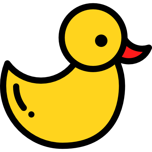 Duck Detailed Rounded Lineal color icon